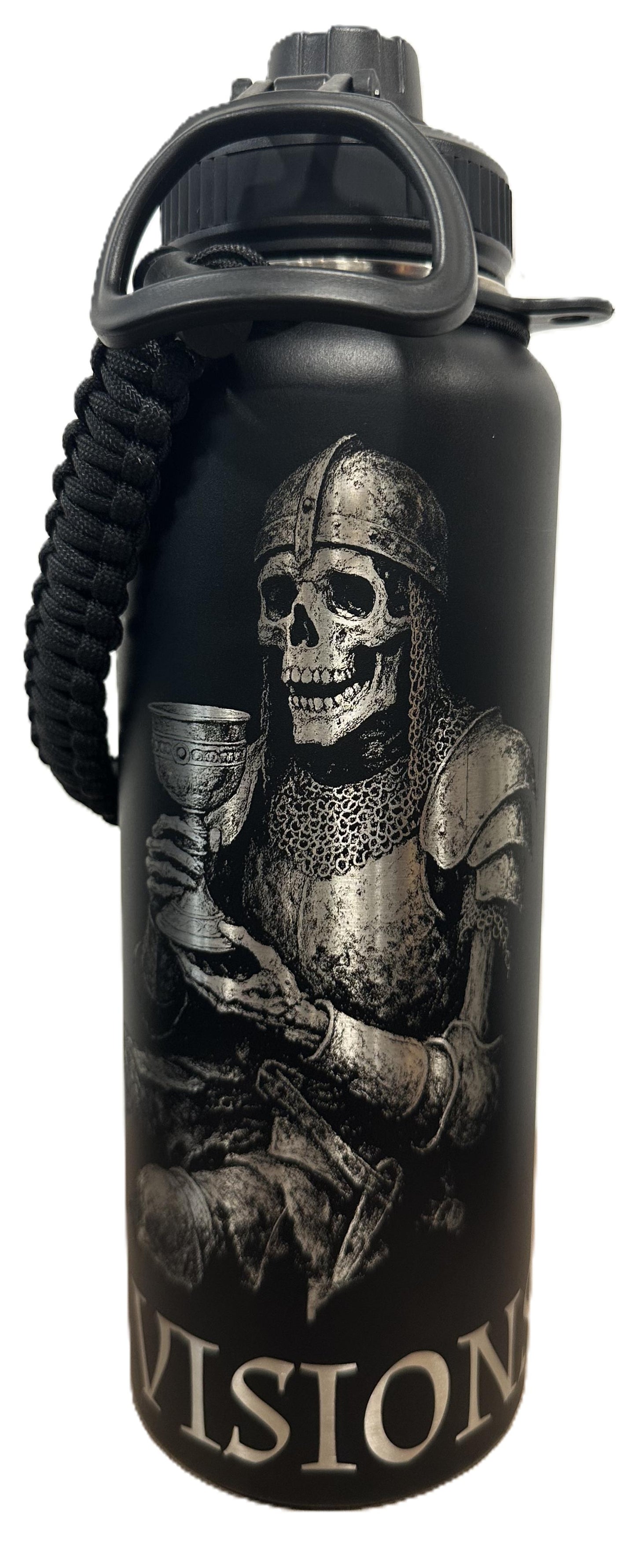 "Cursed Drink" 40oz Stainless Steel Black Bottle