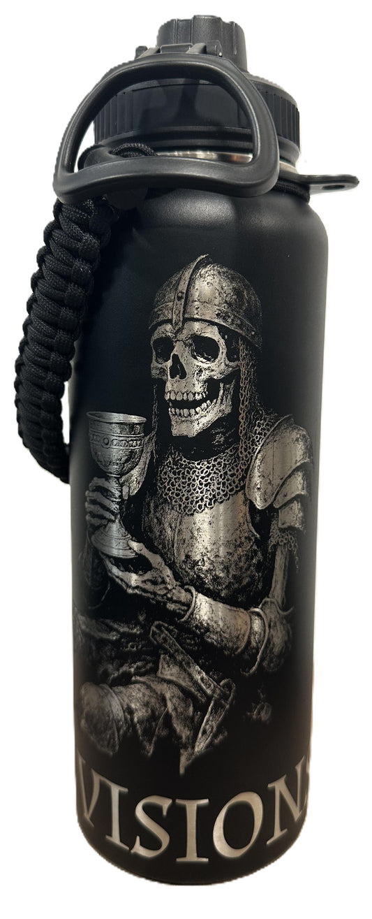 "Cursed Drink" 40oz Stainless Steel Black Bottle