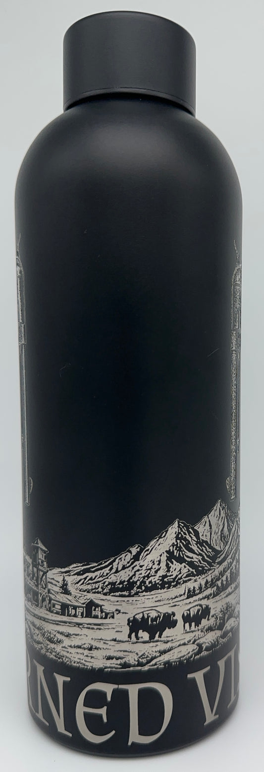 "Wild West" 17oz Stainless Steel Bottle