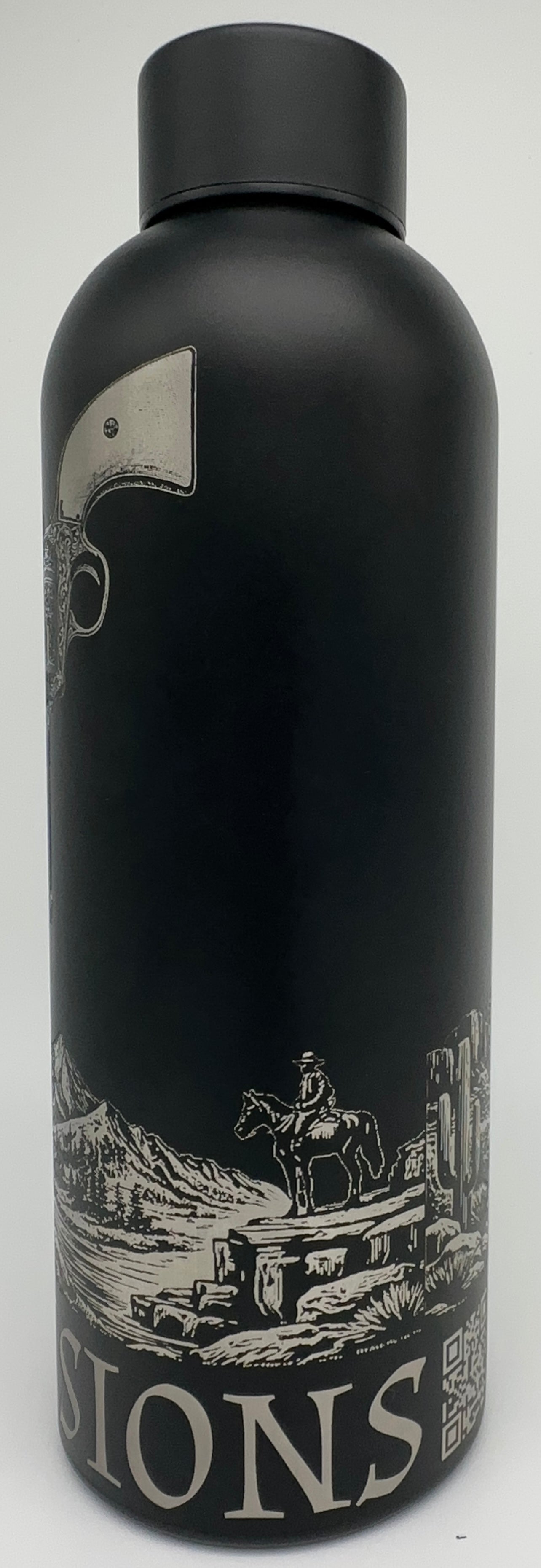 "Wild West" 17oz Stainless Steel Bottle