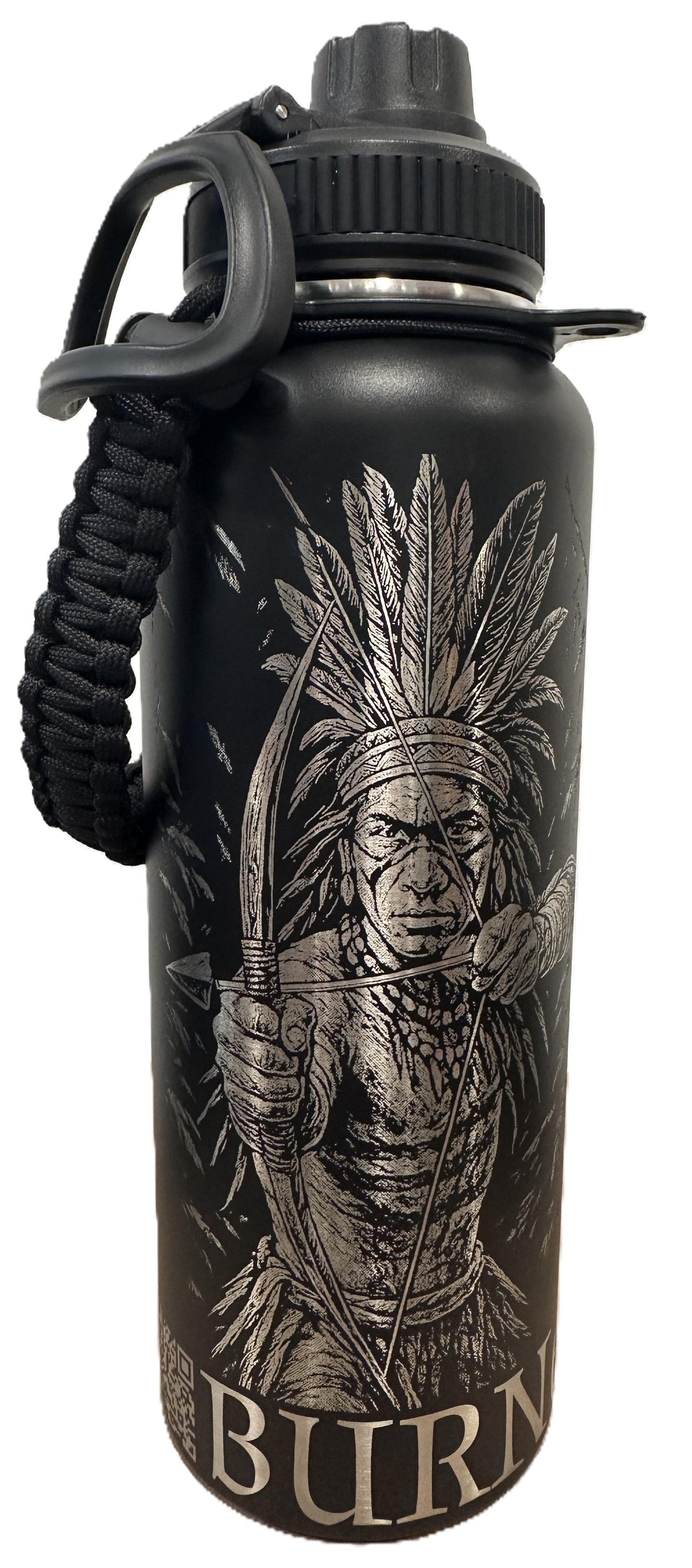 "Encounters of the Last Kind" 40oz Stainless Steel Black Bottle