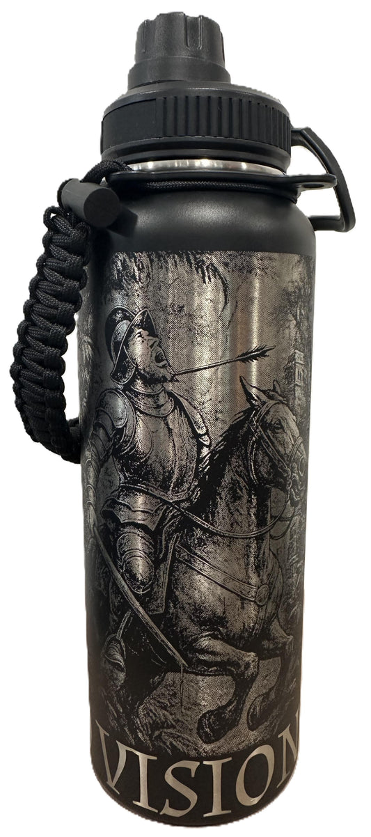 "Encounters of the Last Kind" 40oz Stainless Steel Black Bottle