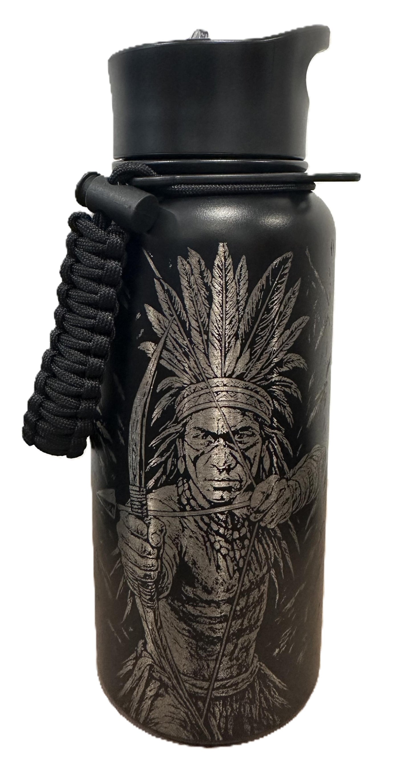 "Encounters of the Last Kind" 32 oz Stainless Steel Black Bottle