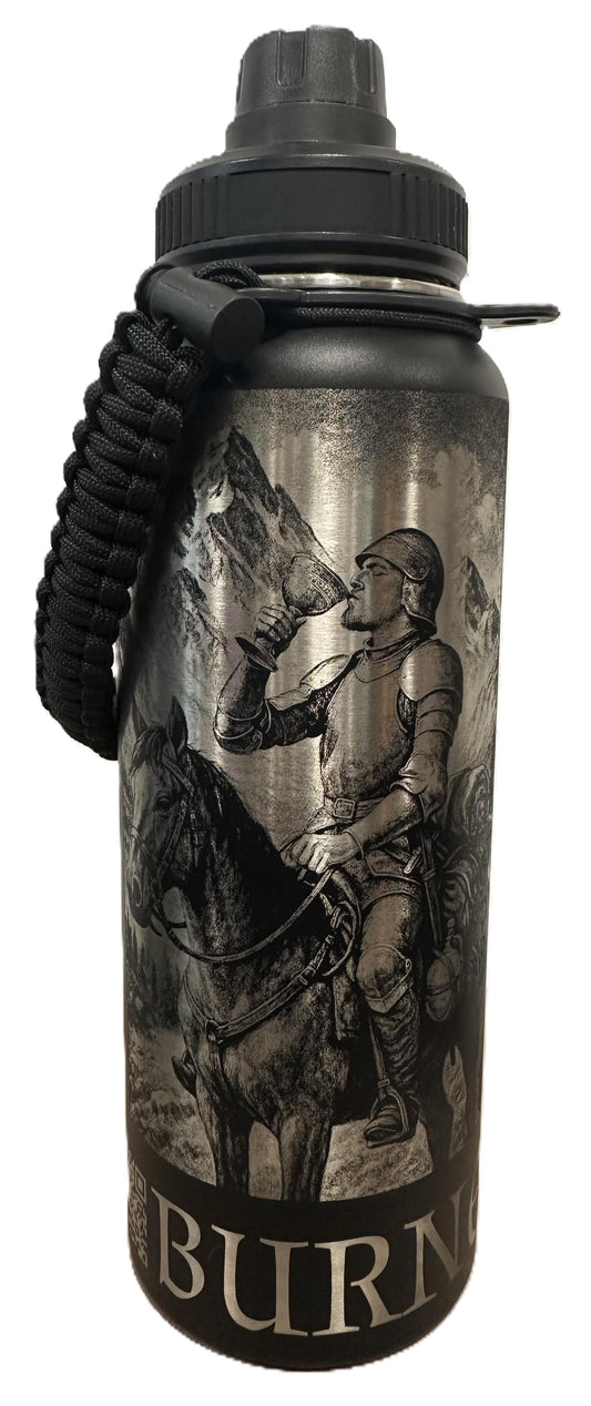 "Cursed Drink" 40oz Stainless Steel Black Bottle