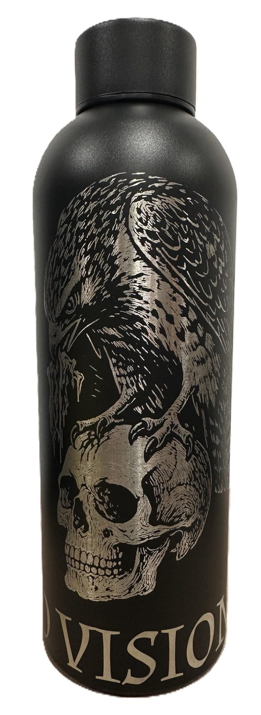 "Hawk send for Help!" 17oz Stainless Steel Bottle