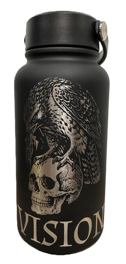 "Hawk, send for Help!" 22 ounce Soft-Touch Powder-Coated Finish