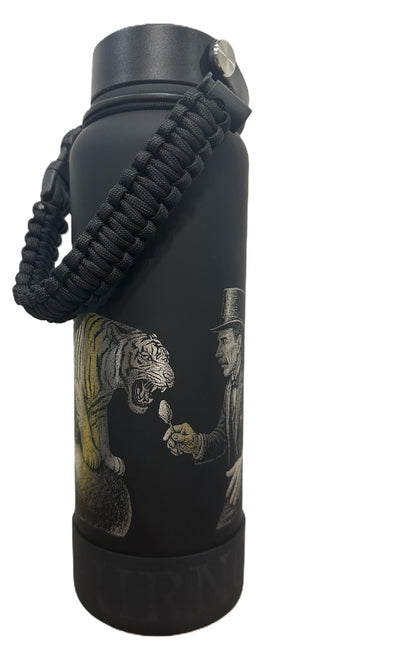 "The Hand that Feeds You" 40 ounce Soft-Touch Powder-Coated Finish (Black)