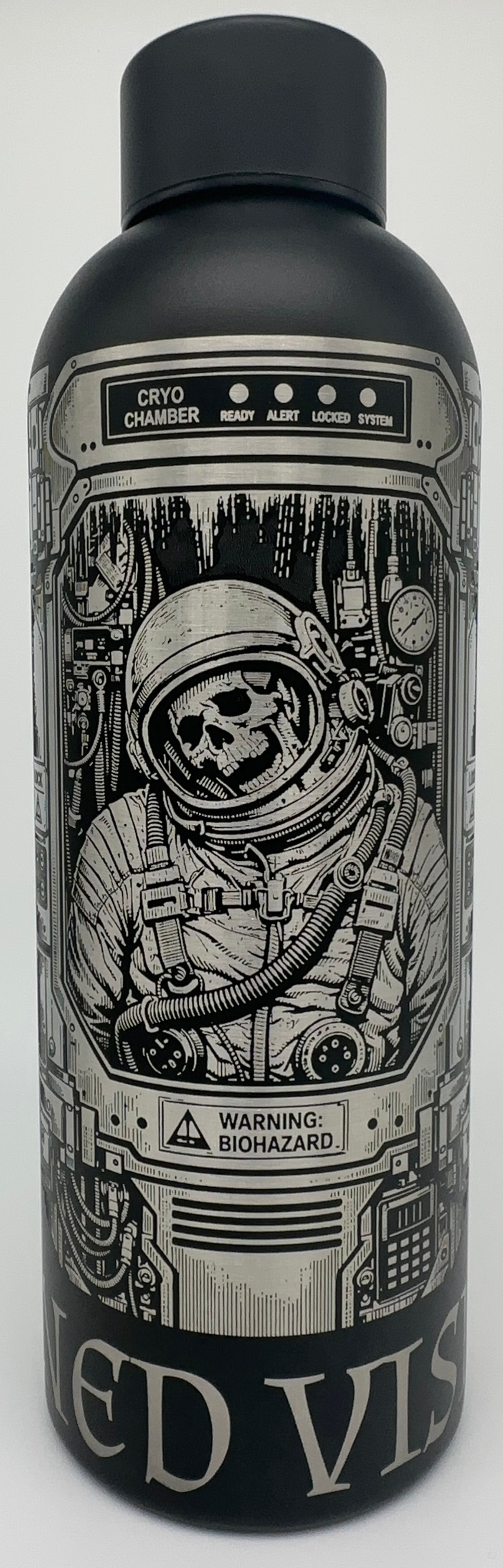 "One way Sleep" 17oz Stainless Steel Bottle