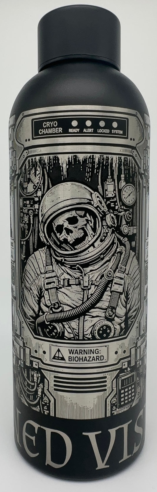 "One way Sleep" 17oz Stainless Steel Bottle