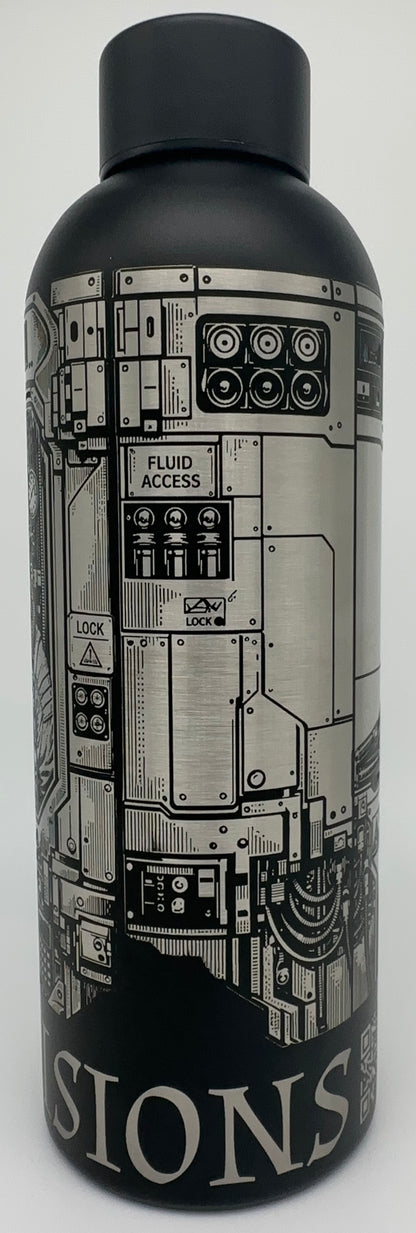 "One way Sleep" 17oz Stainless Steel Bottle