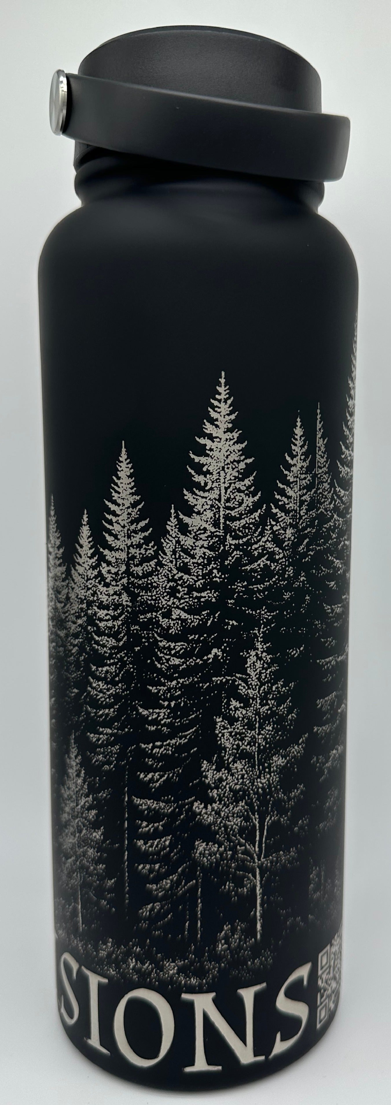 "Big Foot Chugs" 40 ounce Soft-Touch Powder-Coated Finish (Black)