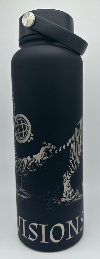 "You Can Let Go Any Time" 40 ounce Soft-Touch Powder-Coated Finish (Black)