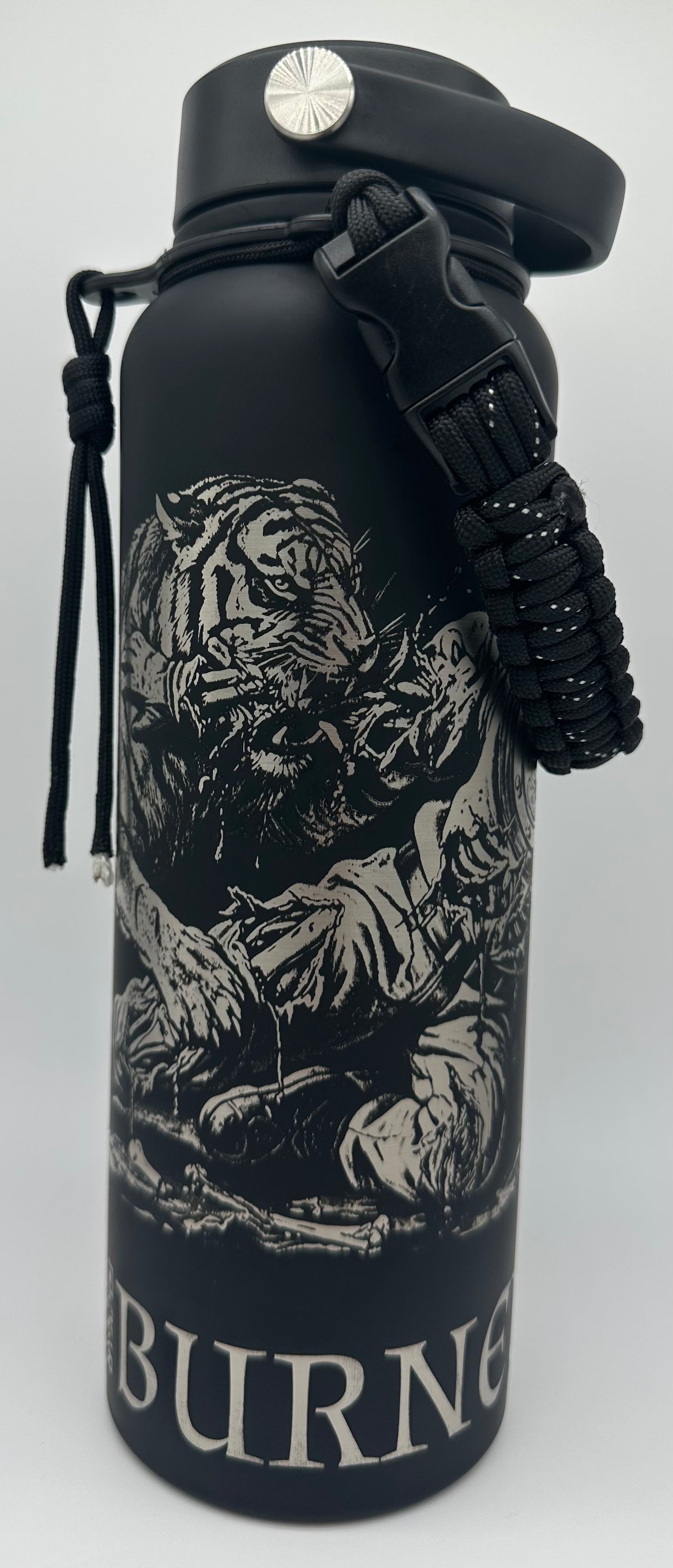 "You Can Let Go Any Time" 40 ounce Soft-Touch Powder-Coated Finish (Black)