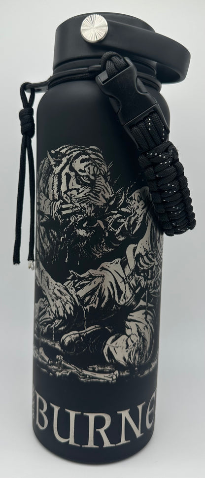 "You Can Let Go Any Time" 40 ounce Soft-Touch Powder-Coated Finish (Black)