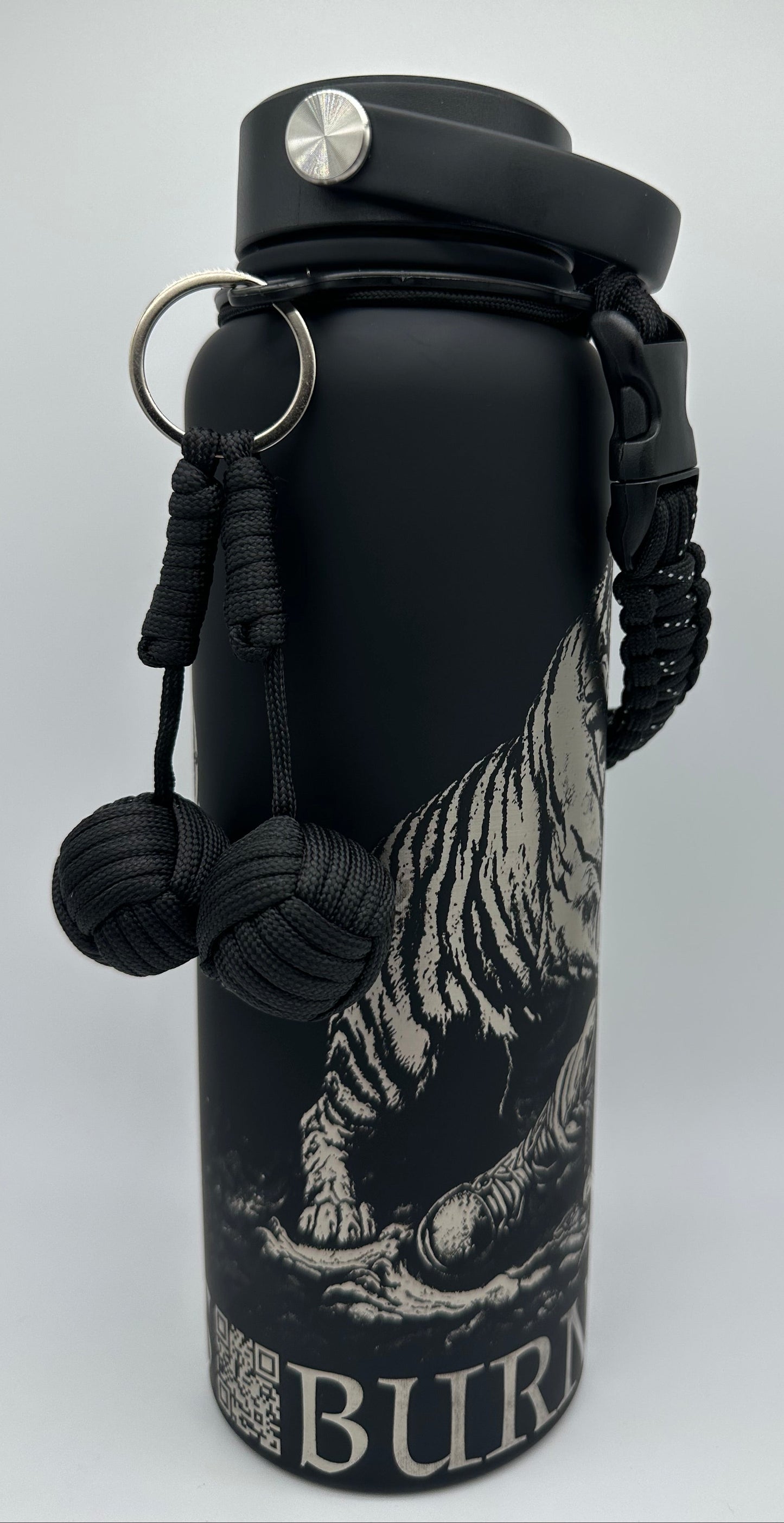 "You've Got To Be Monkey Fisting Me" 40 ounce Soft-Touch Powder-Coated Finish (Black)