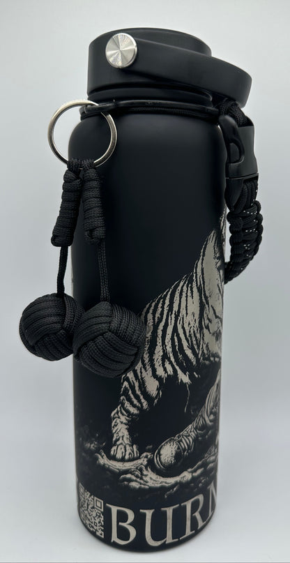 "You've Got To Be Monkey Fisting Me" 40 ounce Soft-Touch Powder-Coated Finish (Black)