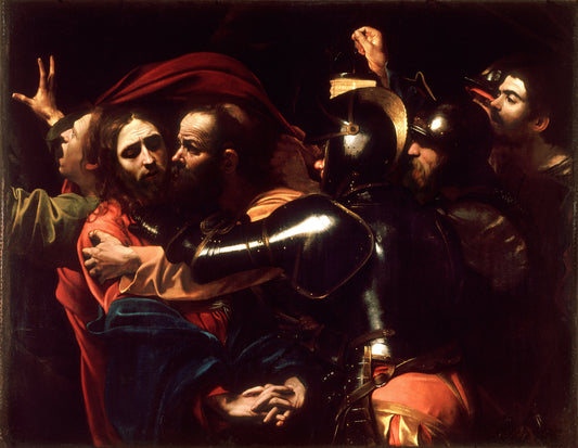 Visions of Caravaggio,1602 - "The Taking of Christ"